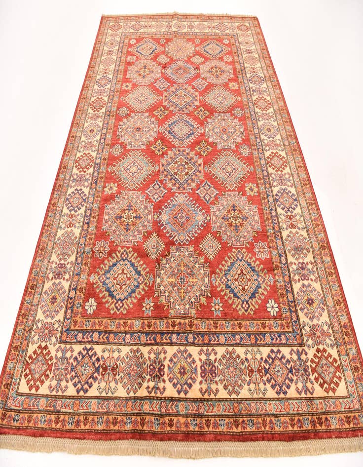 Detail image of  6' x 8' 3  Hand Knotted Kazak Oriental Rug