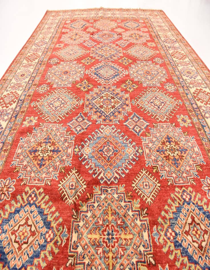 Detail image of  6' x 8' 3  Hand Knotted Kazak Oriental Rug