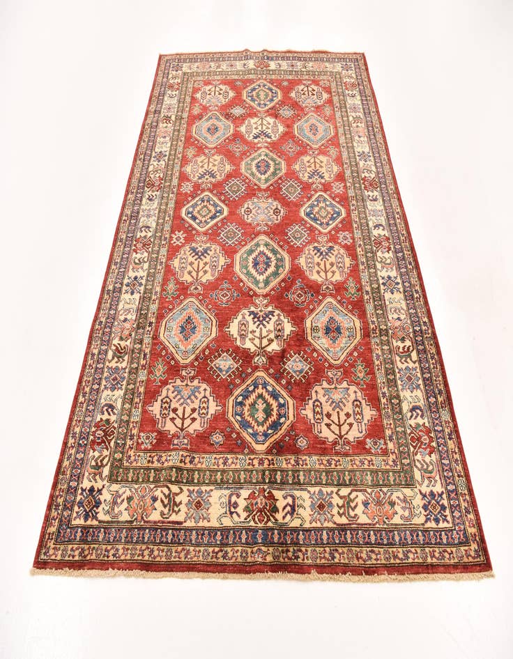 Detail image of  5' 9 x 8' 2  Hand Knotted Kazak Oriental Rug