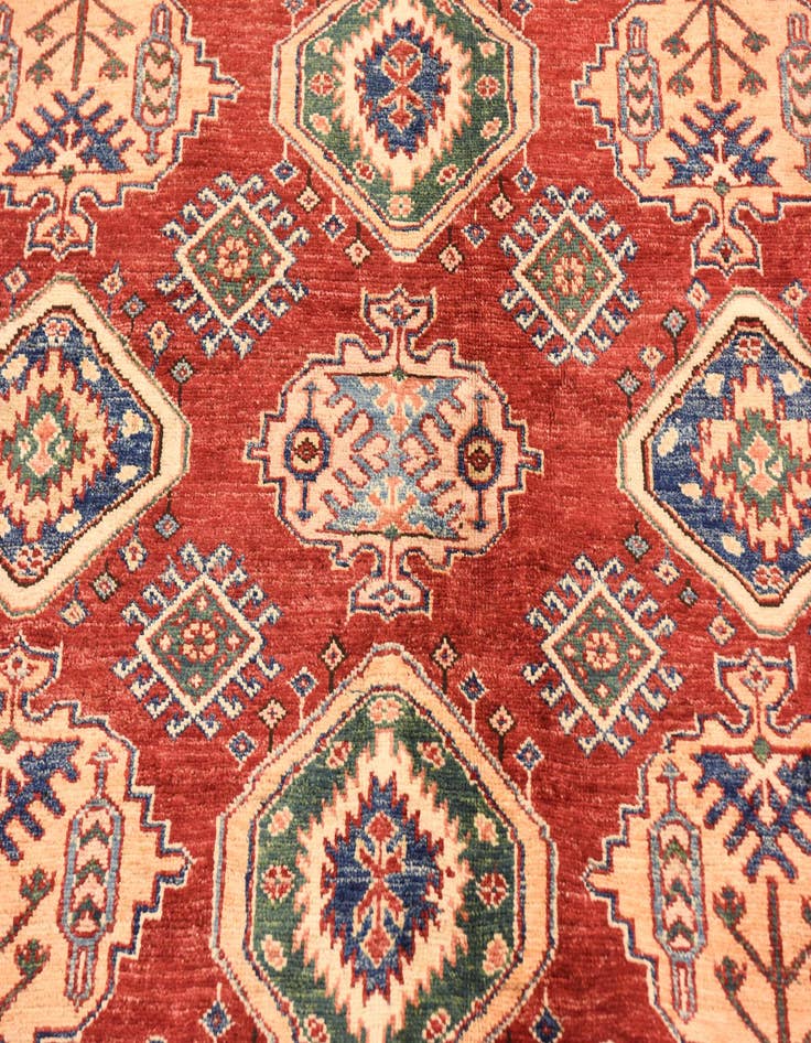 Detail image of  5' 9 x 8' 2  Hand Knotted Kazak Oriental Rug