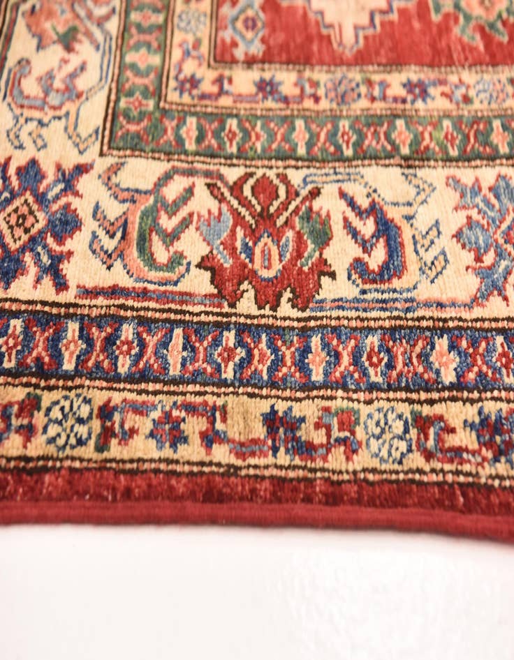 Detail image of  5' 9 x 8' 2  Hand Knotted Kazak Oriental Rug