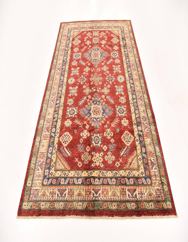 Detail image of  5' 7 x 8' 4  Hand Knotted Kazak Oriental Rug