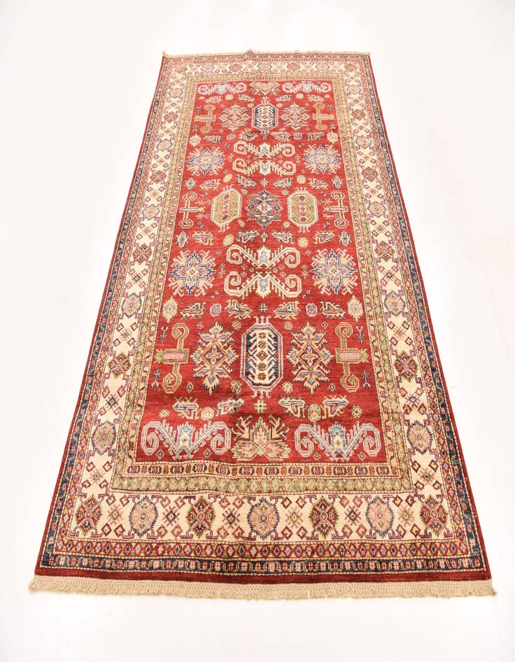 Detail image of  5' 6 x 7' 10  Hand Knotted Kazak Oriental Rug