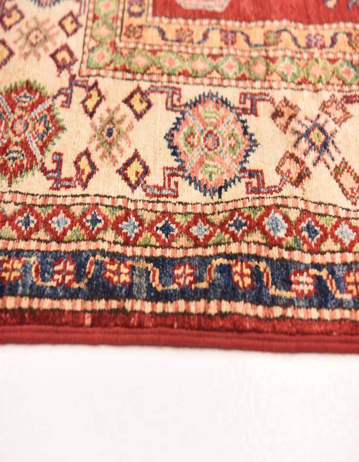 Detail image of  5' 6 x 7' 10  Hand Knotted Kazak Oriental Rug