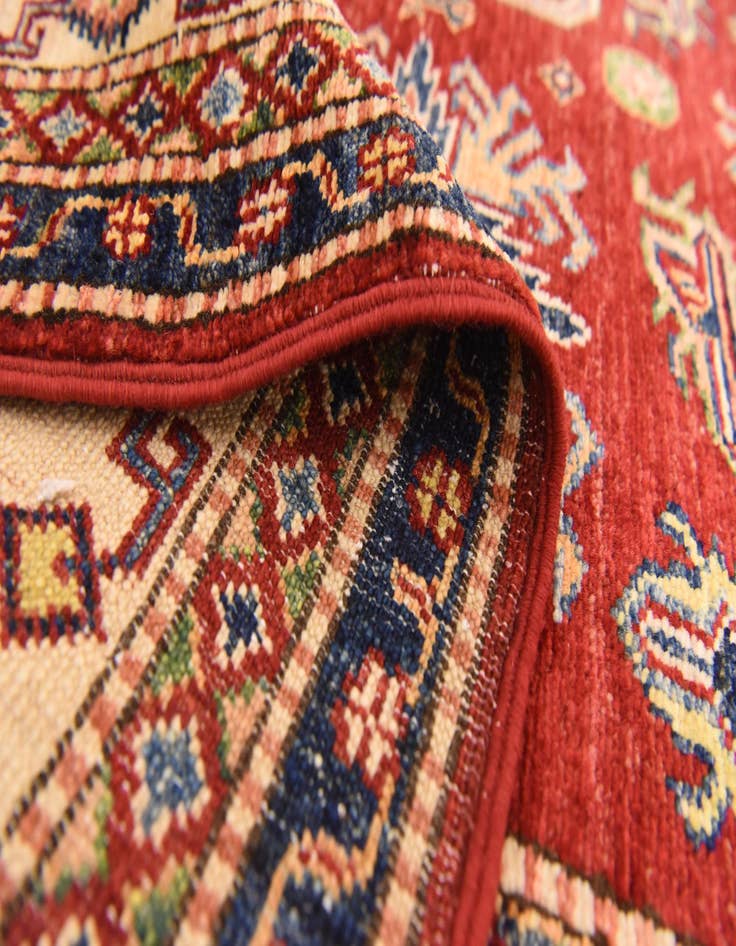 Detail image of  5' 6 x 7' 10  Hand Knotted Kazak Oriental Rug