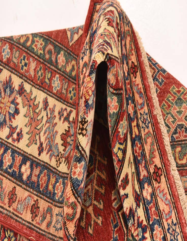 Detail image of  5' 11 x 7' 10  Hand Knotted Kazak Oriental Rug