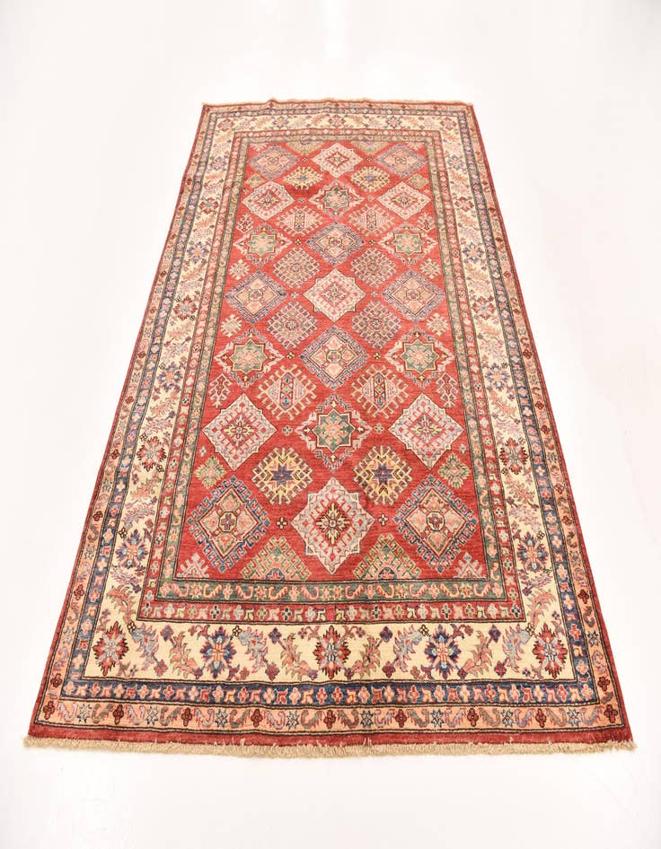 Detail image of  5' 11 x 7' 10  Hand Knotted Kazak Oriental Rug