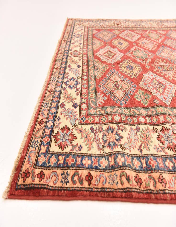 Detail image of  5' 11 x 7' 10  Hand Knotted Kazak Oriental Rug