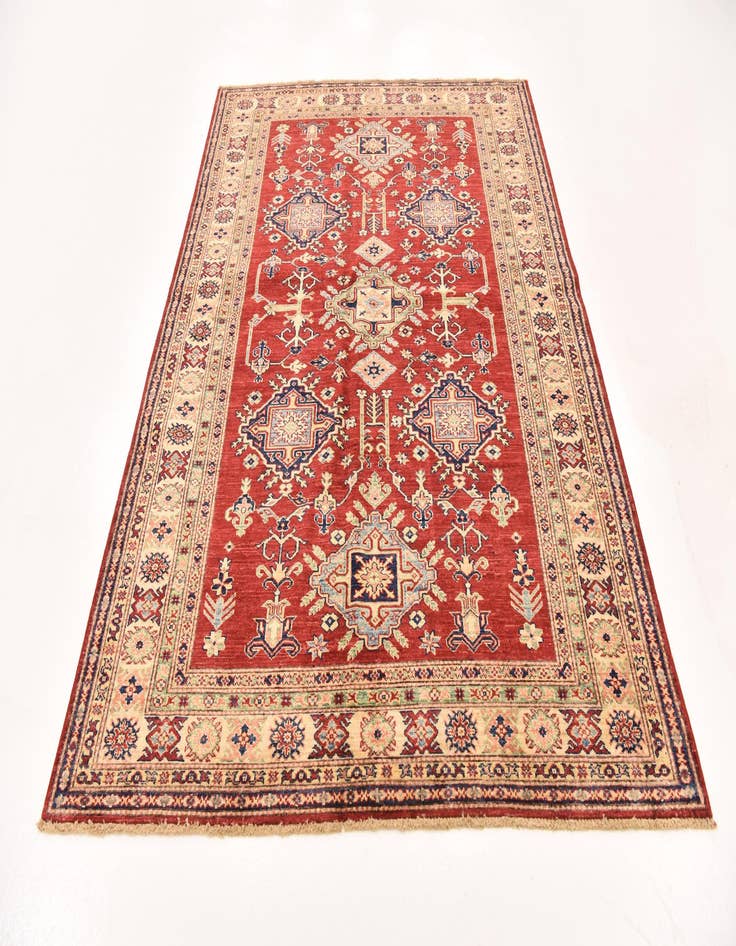 Detail image of  5' 6 x 7' 7  Hand Knotted Kazak Oriental Rug