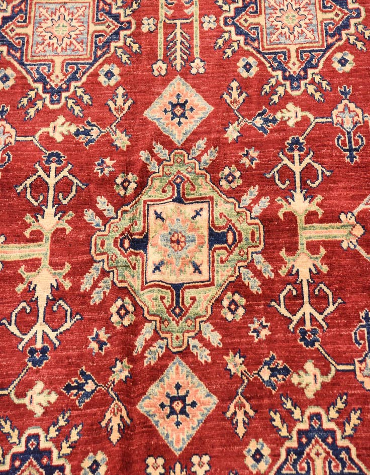 Detail image of  5' 6 x 7' 7  Hand Knotted Kazak Oriental Rug