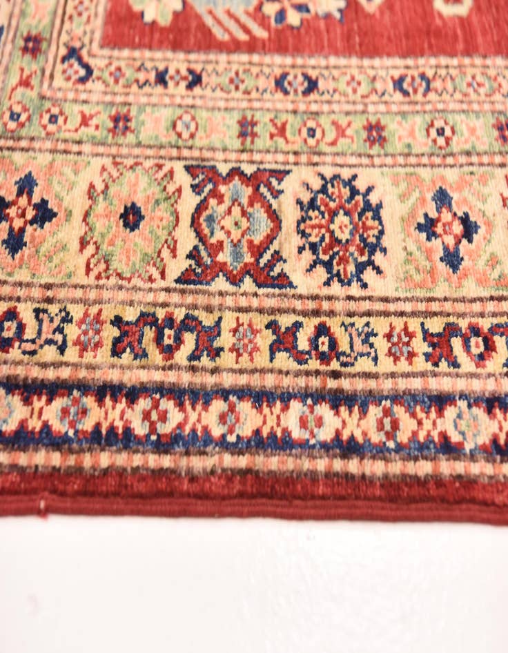 Detail image of  5' 6 x 7' 7  Hand Knotted Kazak Oriental Rug