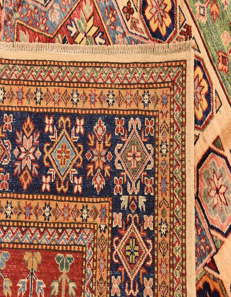 Detail image of  5' 11 x 8' 1  Hand Knotted Kazak Oriental Rug
