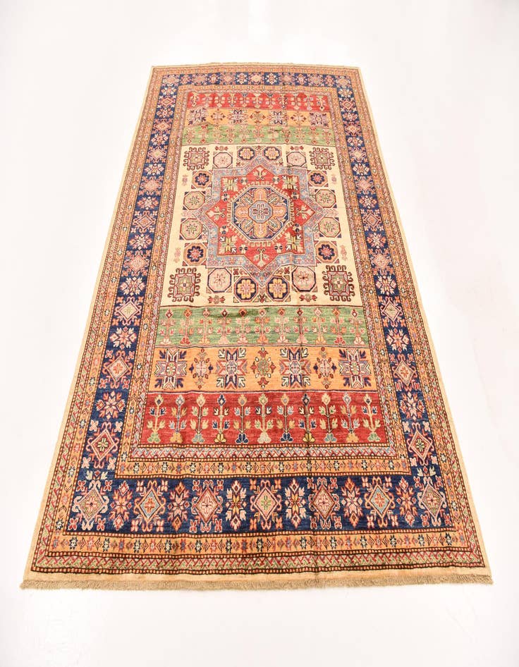 Detail image of  5' 11 x 8' 1  Hand Knotted Kazak Oriental Rug