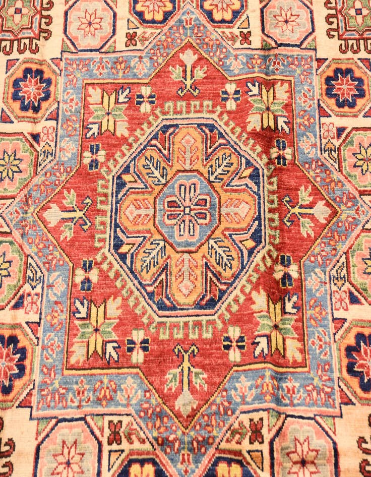 Detail image of  5' 11 x 8' 1  Hand Knotted Kazak Oriental Rug