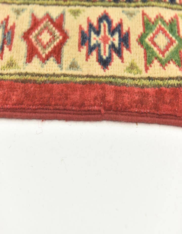 Detail image of  6' 6 x 9' 10  Hand Knotted Kazak Rug