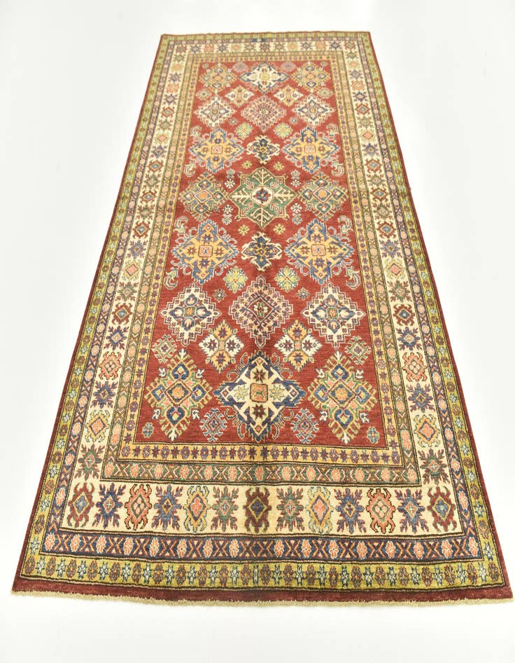 Detail image of  5' 8 x 8'  Hand Knotted Kazak Oriental Rug