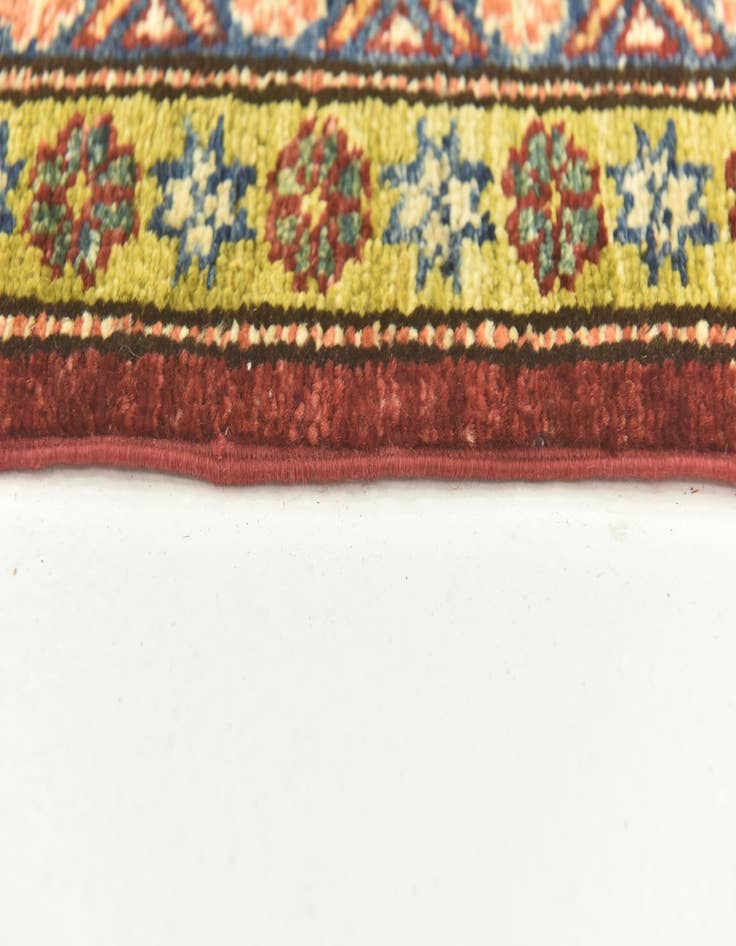 Detail image of  5' 8 x 8'  Hand Knotted Kazak Oriental Rug