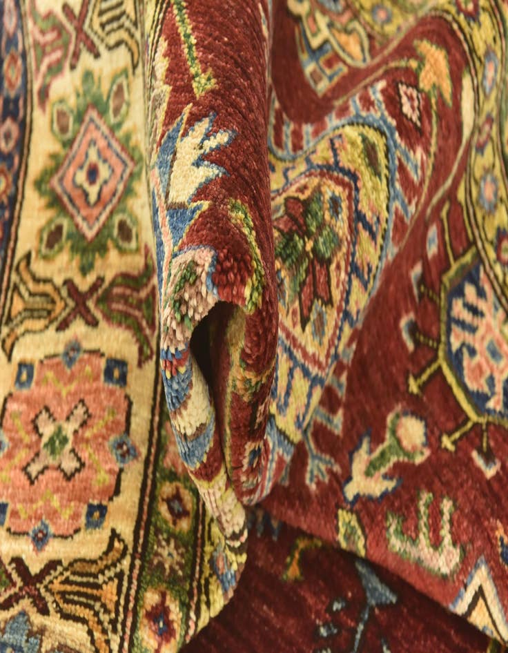 Detail image of  6' x 8' 3  Hand Knotted Kazak Oriental Rug
