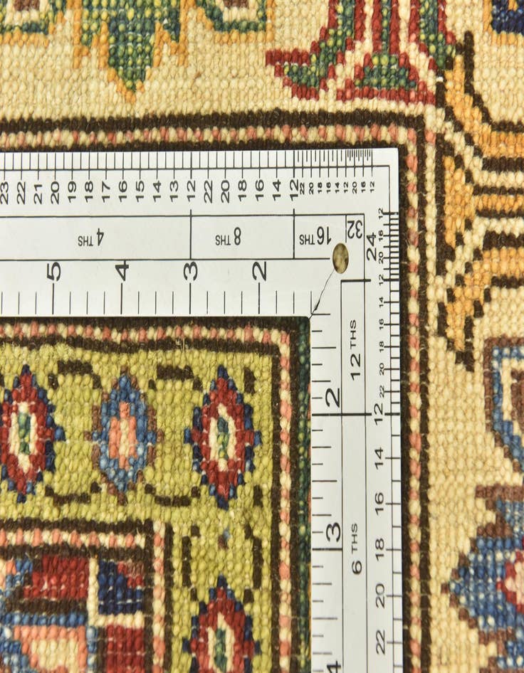 Detail image of  6' x 8' 3  Hand Knotted Kazak Oriental Rug