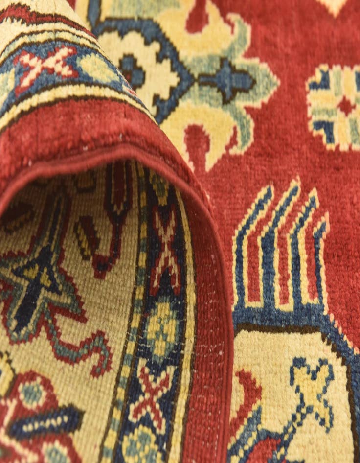 Detail image of  6' 7 x 9' 5  Hand Knotted Kazak Rug