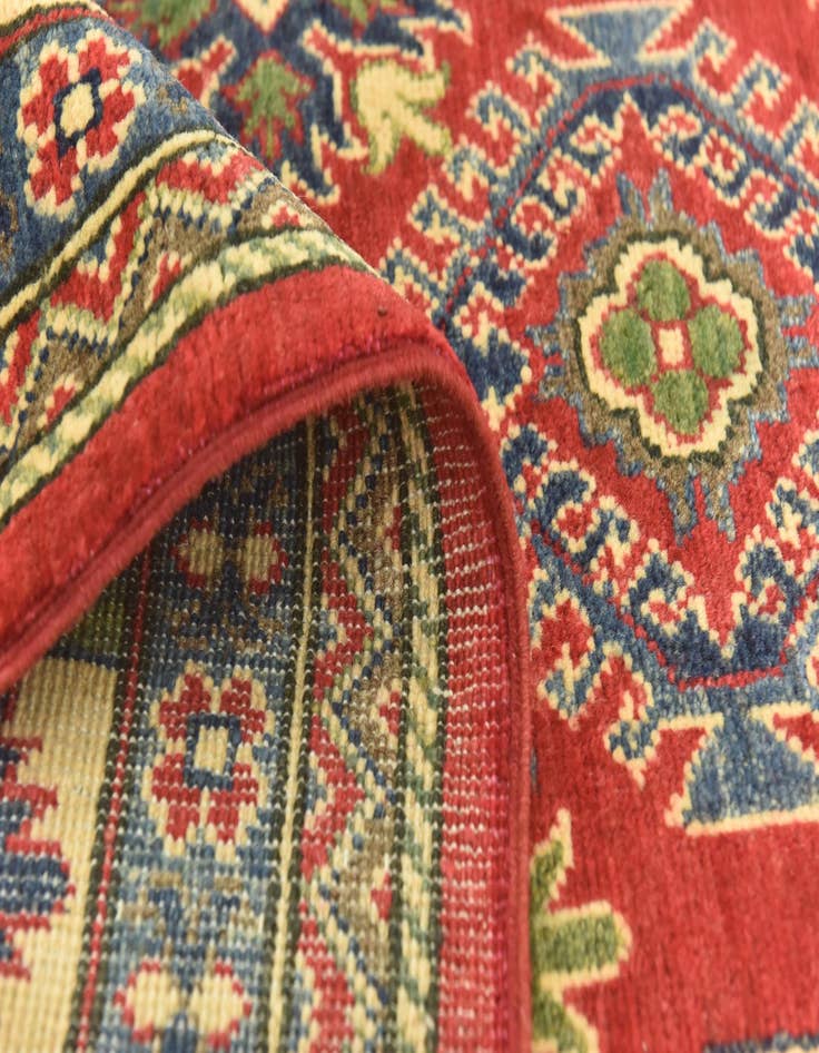 Detail image of  6' 6 x 9' 7  Hand Knotted Kazak Rug