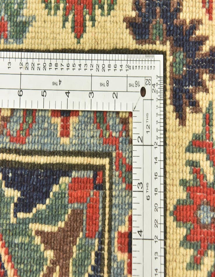 Detail image of  5' 10 x 8' 10  Hand Knotted Kazak Rug