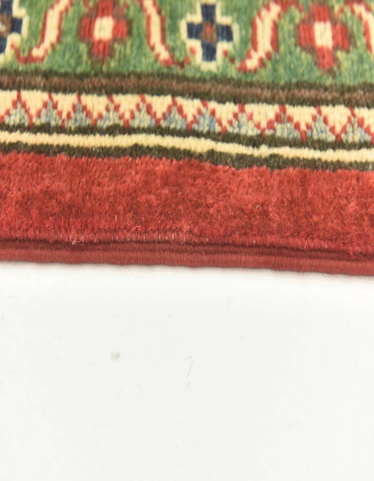 Detail image of  5' 10 x 8' 10  Hand Knotted Kazak Rug