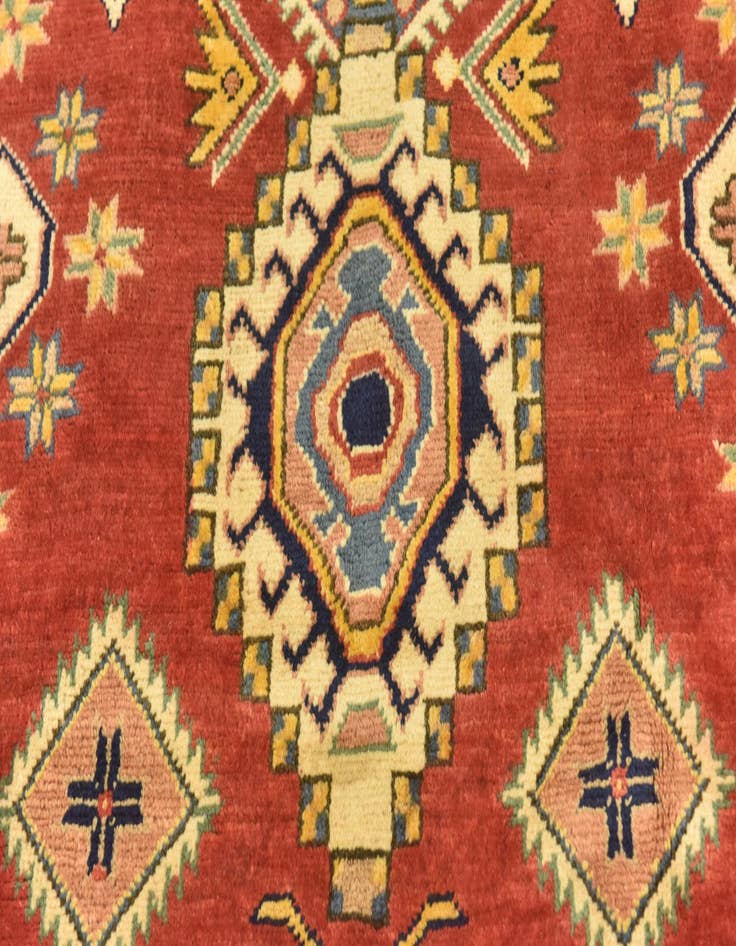 Detail image of  6' 7 x 9' 5  Hand Knotted Kazak Rug