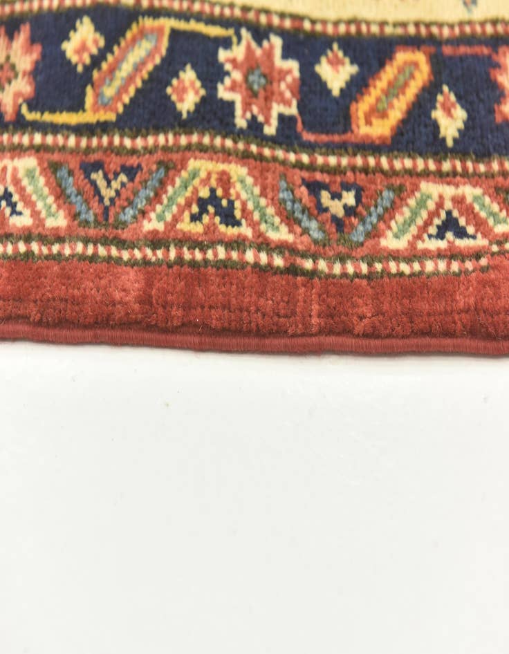 Detail image of  6' 7 x 9' 5  Hand Knotted Kazak Rug