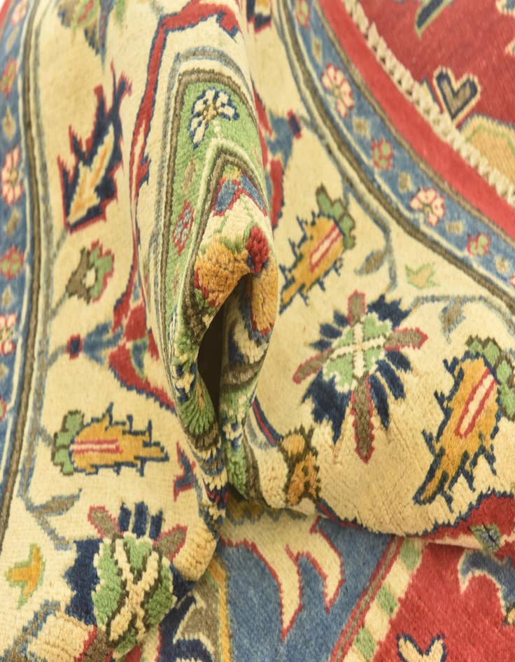 Detail image of  6' 8 x 9' 6  Hand Knotted Kazak Rug