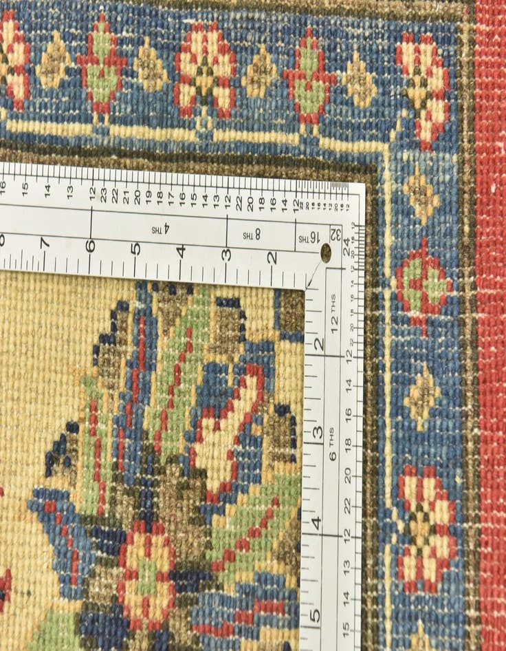 Detail image of  6' 8 x 9' 6  Hand Knotted Kazak Rug