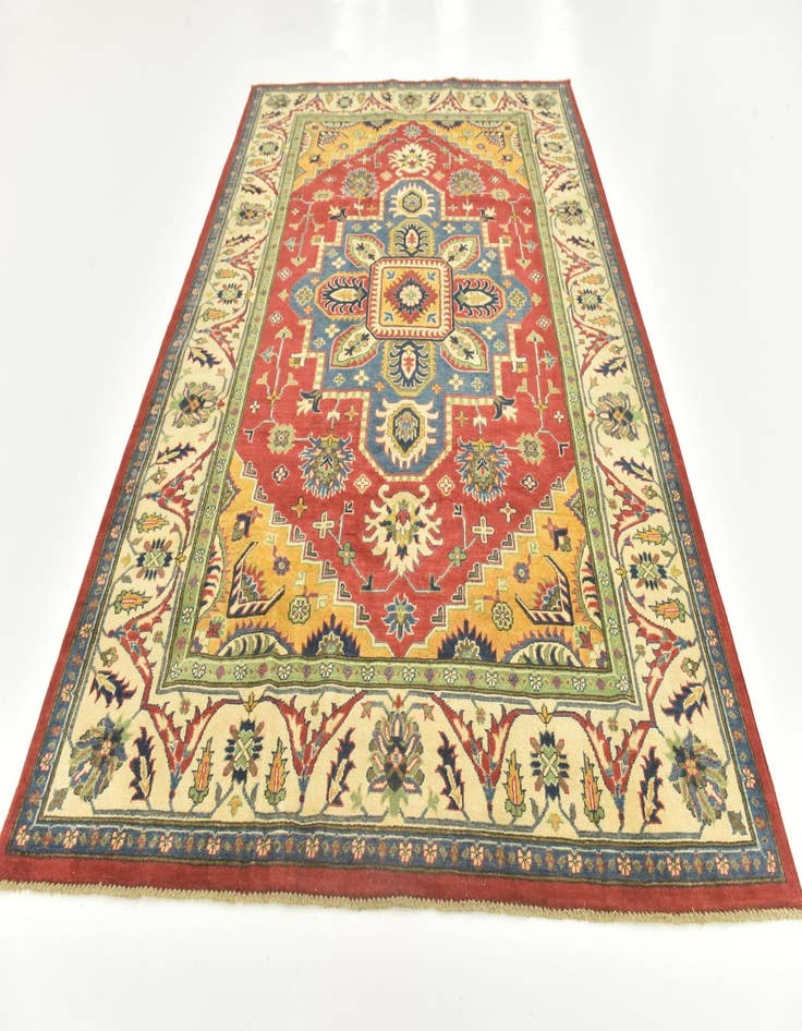 Detail image of  6' 8 x 9' 6  Hand Knotted Kazak Rug