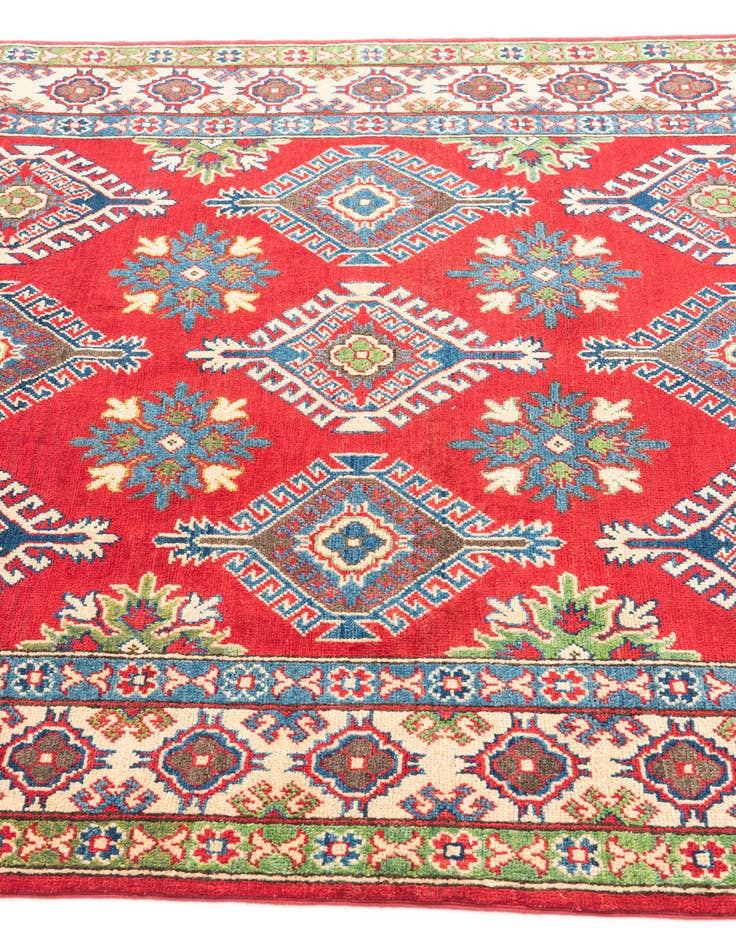 Detail image of  5' 1 x 7'  Hand Knotted Kazak Rug