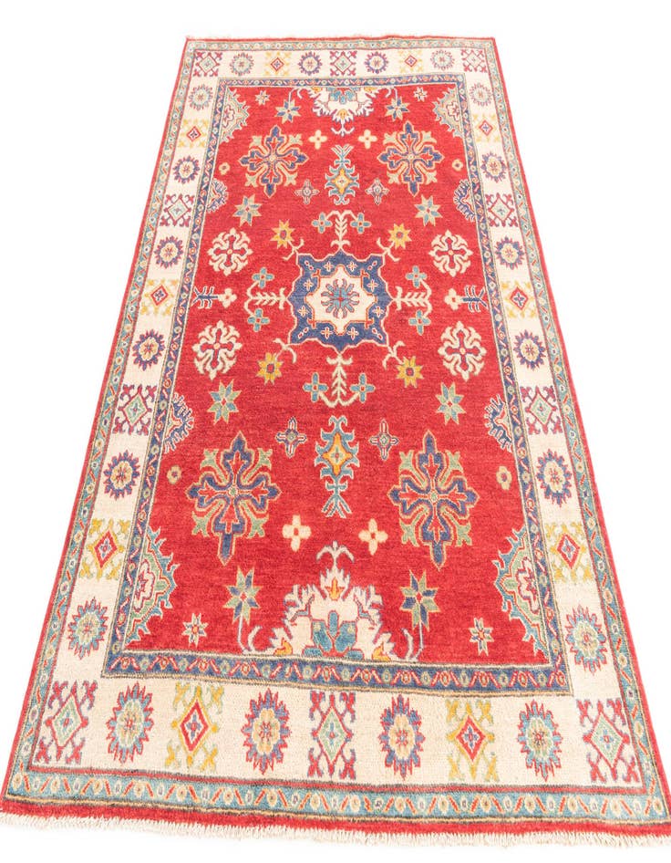 Detail image of  5' x 7'  Hand Knotted Kazak Rug