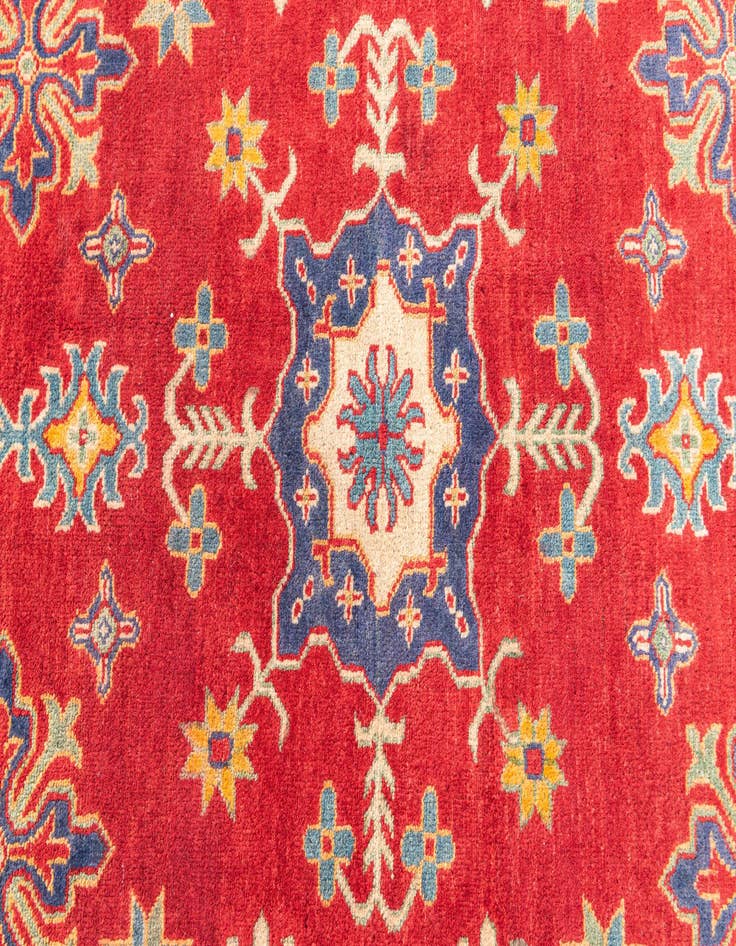 Detail image of  5' x 7'  Hand Knotted Kazak Rug