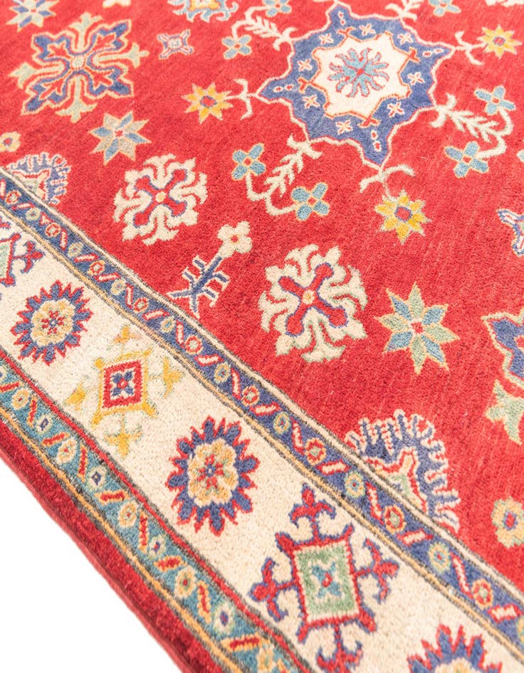 Detail image of  5' x 7'  Hand Knotted Kazak Rug