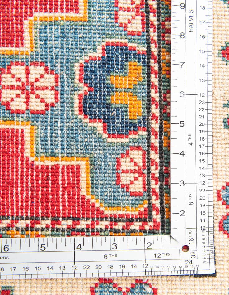 Detail image of  4' 10 x 6' 8  Hand Knotted Kazak Rug