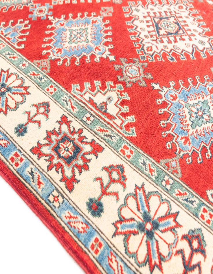 Detail image of  5' x 7' 1  Hand Knotted Kazak Rug
