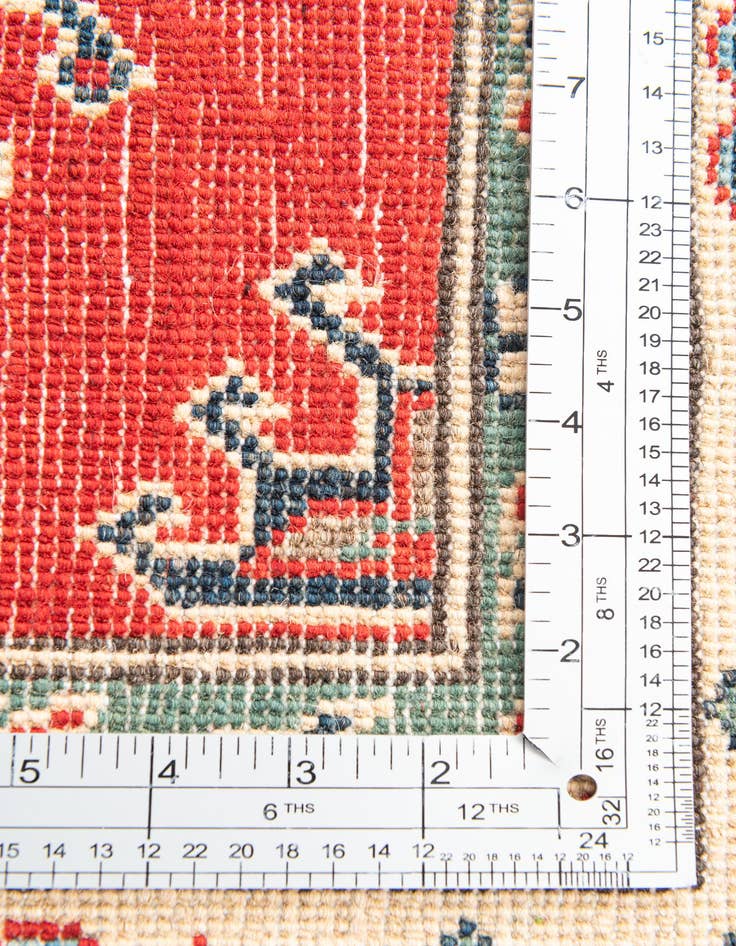 Detail image of  5' x 7' 1  Hand Knotted Kazak Rug