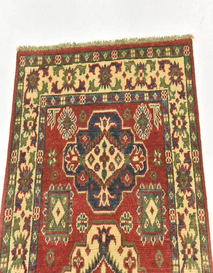 Detail image of  2' 9 x 4' 1  Hand Knotted Kazak Rug