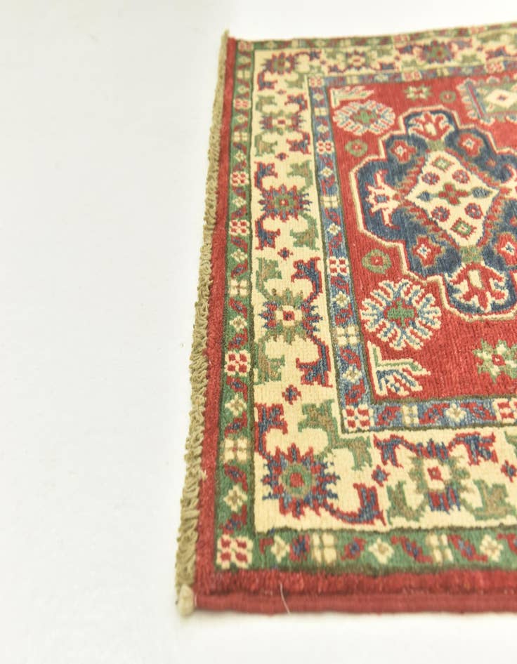 Detail image of  2' 9 x 4' 1  Hand Knotted Kazak Rug