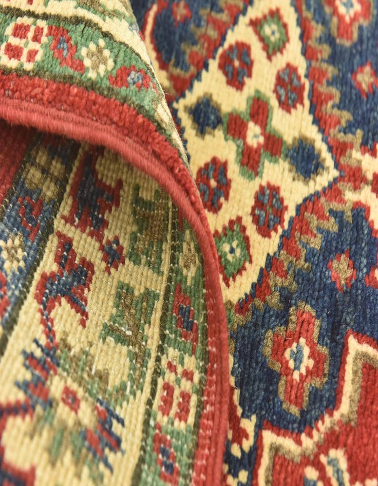 Detail image of  2' 9 x 4' 1  Hand Knotted Kazak Rug