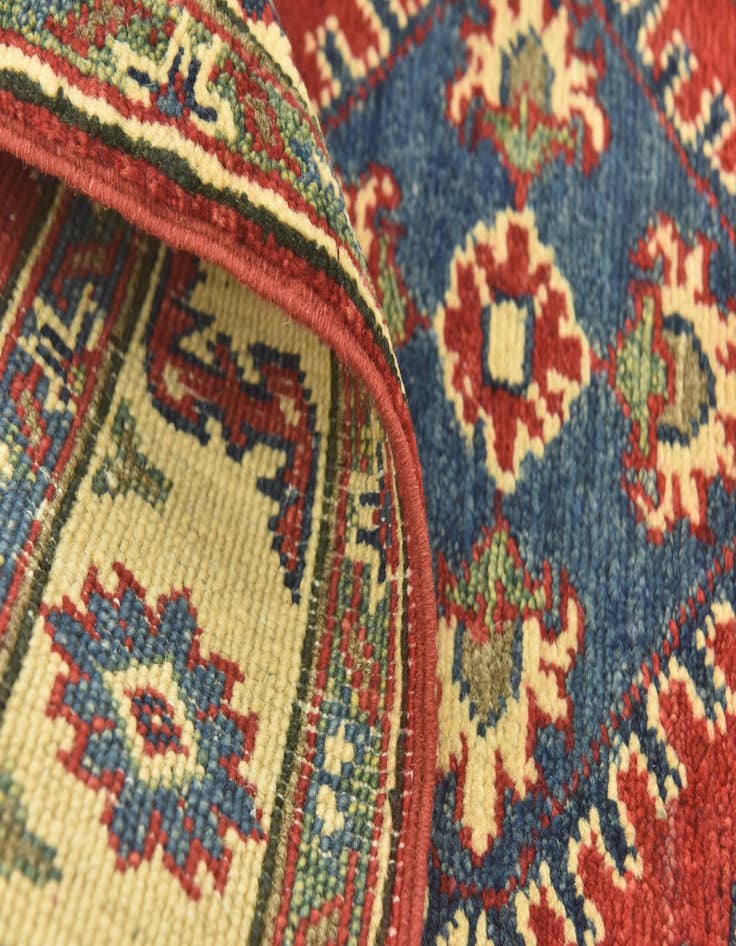 Detail image of  2' 8 x 4' 2  Hand Knotted Kazak Rug