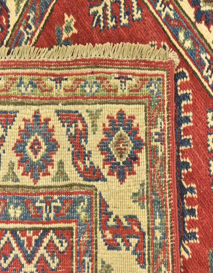 Detail image of  2' 8 x 4' 2  Hand Knotted Kazak Rug