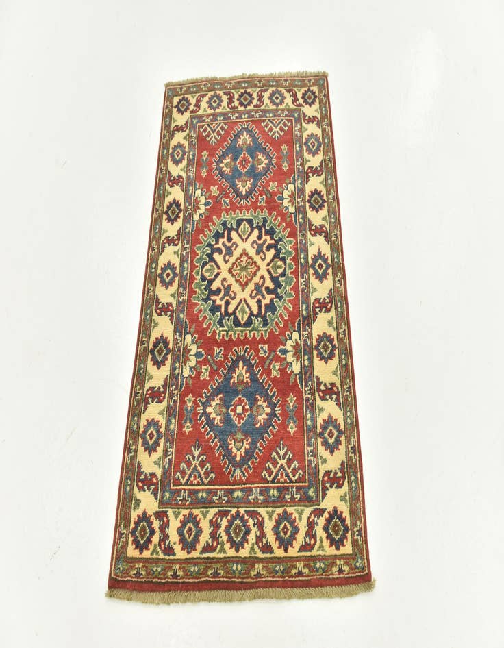 Detail image of  2' 8 x 4' 2  Hand Knotted Kazak Rug