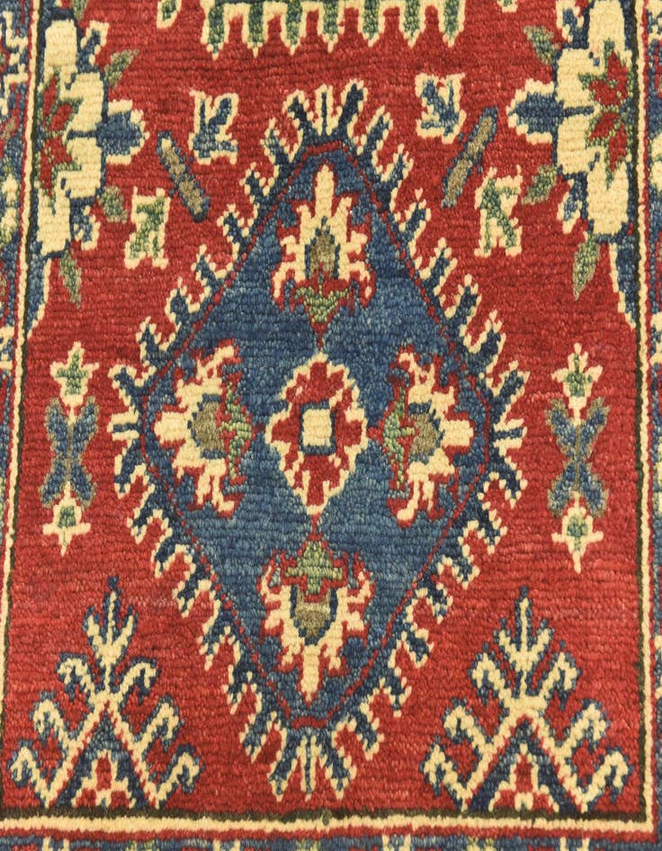 Detail image of  2' 8 x 4' 2  Hand Knotted Kazak Rug