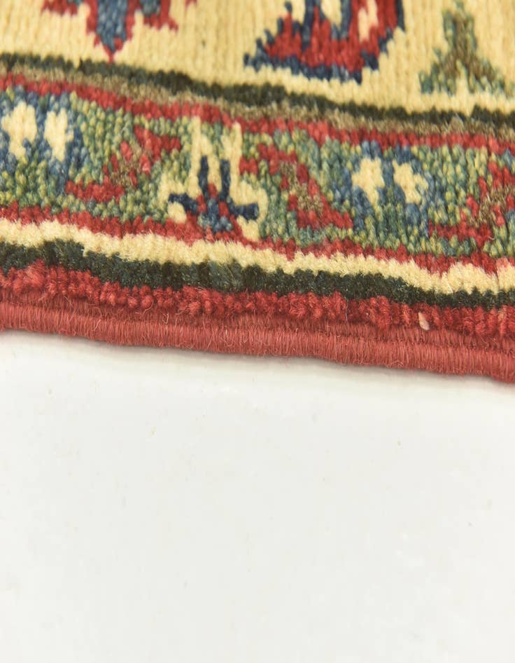 Detail image of  2' 8 x 4' 2  Hand Knotted Kazak Rug