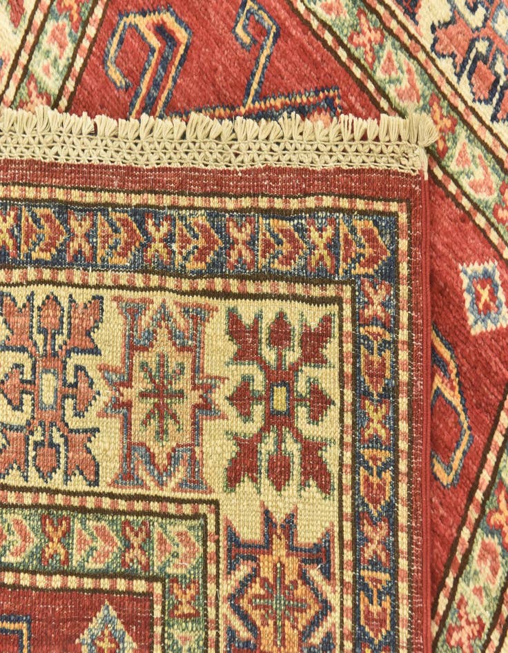 Detail image of  2' 8 x 4' 1  Hand Knotted Kazak Oriental Rug