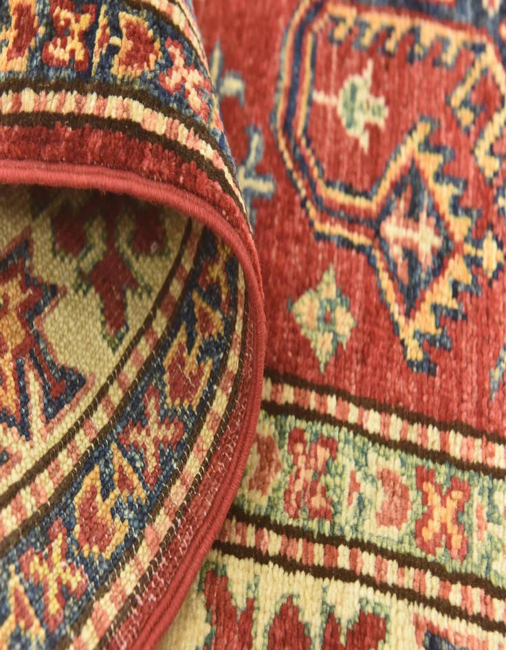 Detail image of  2' 8 x 4' 1  Hand Knotted Kazak Oriental Rug