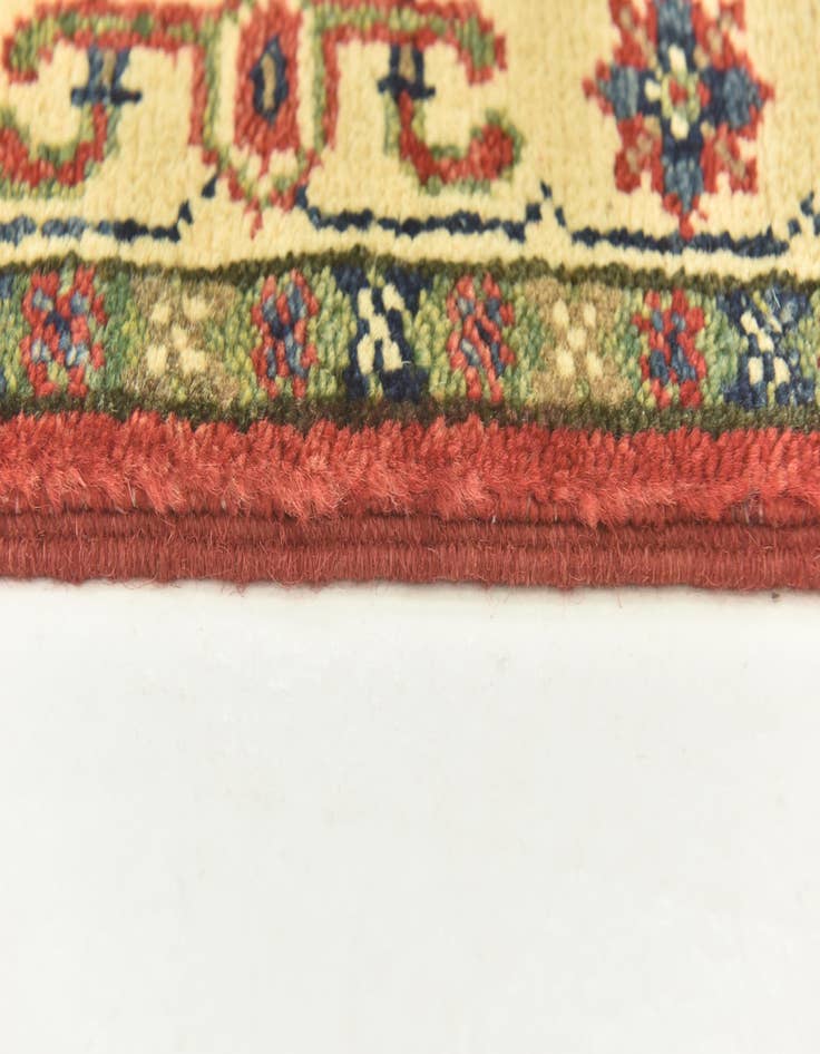 Detail image of  2' 9 x 4'  Hand Knotted Kazak Rug